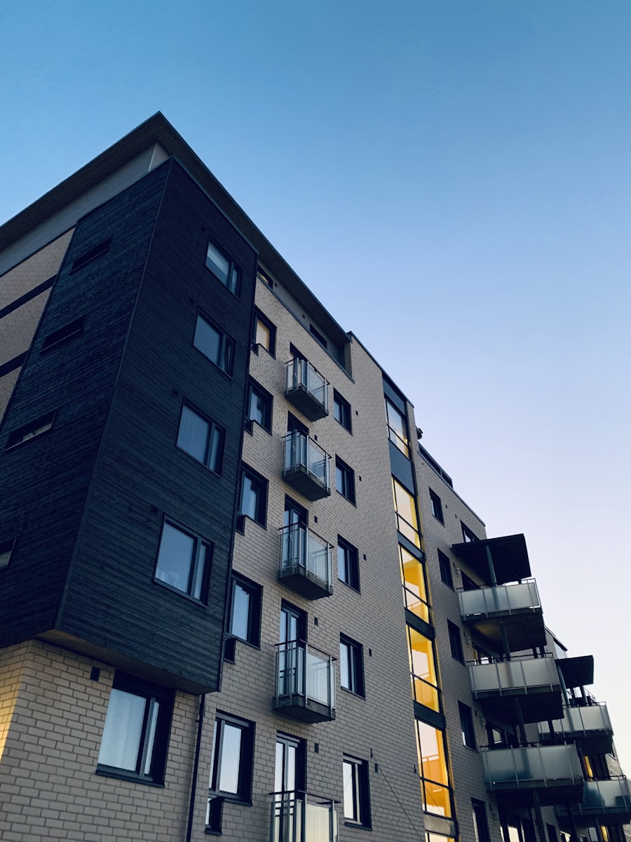 Meridian residential quarter facade